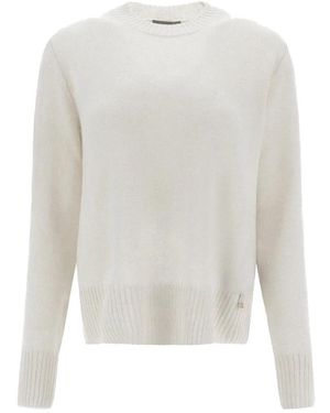 Herno Cashmere Trui - Wit