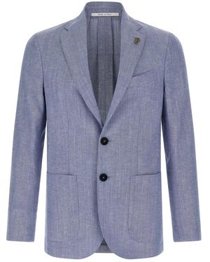 Pal Zileri Jassen ,Blauw ,Katoen Brera Blazer