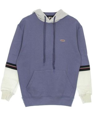 Kangol Eisiger Flieder Leichter Kapuzenpullover - Blau