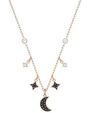 Swarovski Symbolica Mond- Und Sternenhalskette - Mettallic