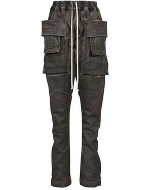 Rick Owens Straight Broeken - Grijs