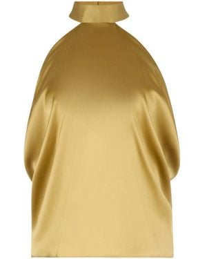 Nina Ricci Sleeveless Tops - Yellow