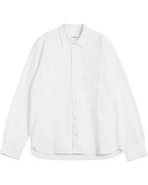 YMC Casual Shirts - Blanc