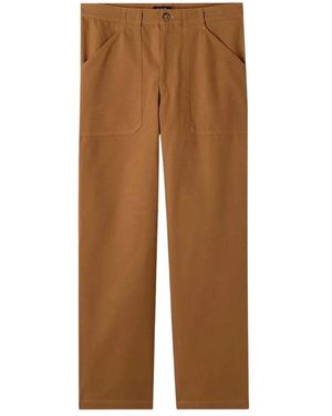 A.P.C. Straight Trousers - Marrón