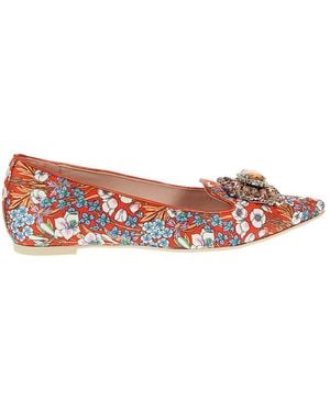 Ras Ballerina A Fiori - Rot