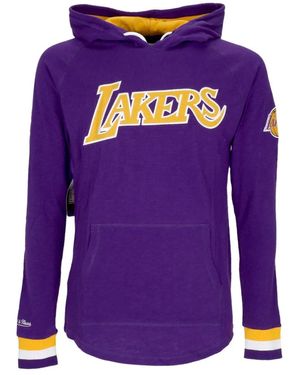 Mitchell & Ness Hoodies - Purple