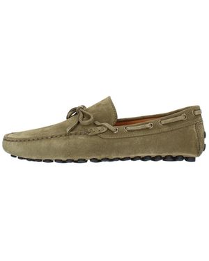 Doucal's Schoenen ,Groen ,Suède Mocassins Du 3151Portuf 106Nv 00