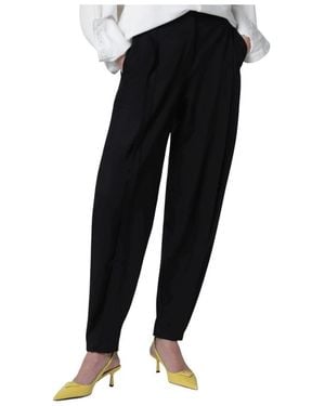 Thelatest Tapered Trousers - Black