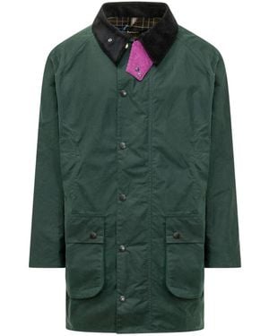 Barbour Jassen ,Groen ,Katoen Gamefair Wax Jacket