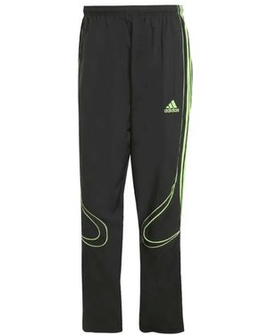 adidas Schwarze Teamgeist Trackpants - Grau