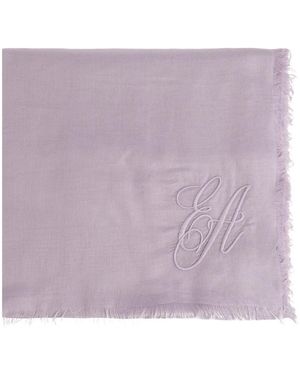 Emporio Armani Silk Scarves - Purple