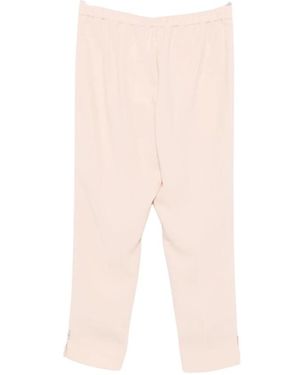Marina Rinaldi Straight Trousers - Neutro