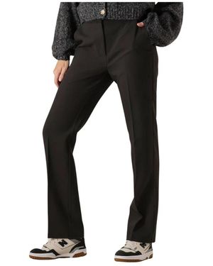 Another Label Broeken ,Zwart ,Polyester Veelzijdige Milly Broek