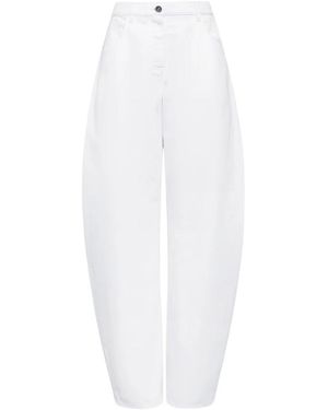Alaïa Tapered Trousers - Blanco