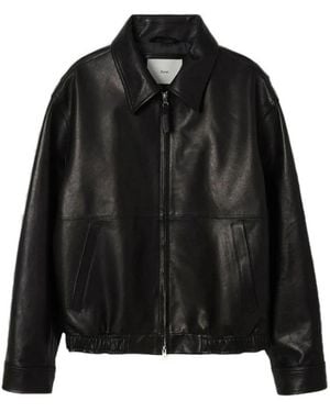 DUNST Leather Jackets - Black
