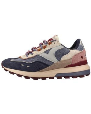 Victoria Schoenen ,Veelkleurig ,Deportivo Cordones - Blauw