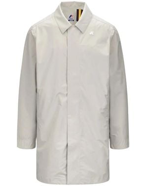 K-Way Trench Coats - Grey