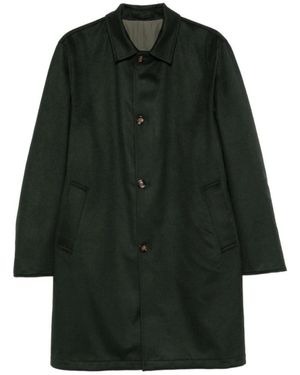 KIRED Peak Cashmere Coat - Groen
