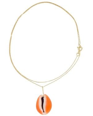 Aurelie Bidermann Accessoires ,Geel ,Merco Grenadine Ketting
