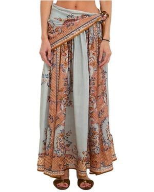 Zimmermann Rokken ,Veelkleurig ,Maxi Skirts - Bruin