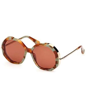 Max Mara Braune Sonnenbrille Mm0094 Stilvoll