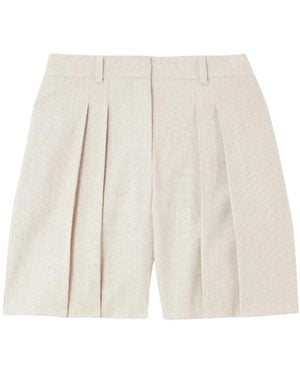Theory Pleated Short - Natur