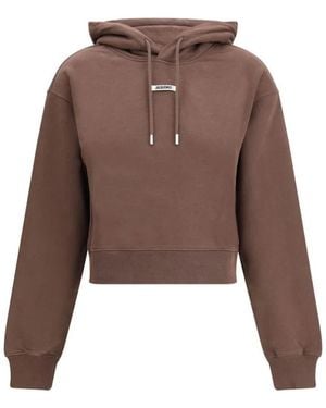 Jacquemus Hoodies - Marrone