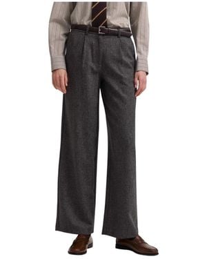 Bugatti Wide Trousers - Gris