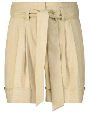 Marc Cain Casual Shorts - Natural