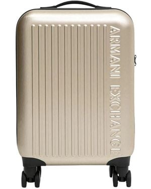 ARMANI EXCHANGE Cabin Bags - Neutro