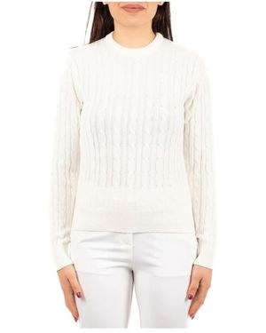 MC2 Saint Barth Round-Neck Knitwear - White