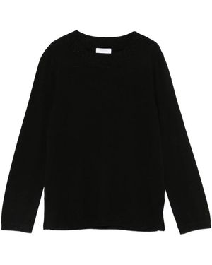 Barba Napoli Round-Neck Knitwear - Black