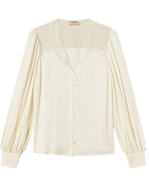 Twinset Overhemden ,Wit ,Shirt