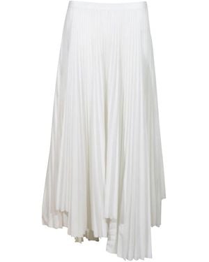 Plan C Maxi Skirts - White