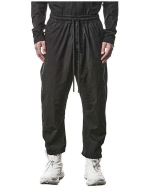 Thom Krom Broeken ,Zwart ,Katoen Pantalone Cavallo Basso