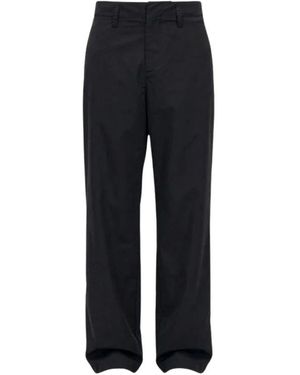 BERNER KUHL Straight Trousers - Negro