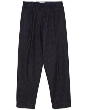Roy Rogers Straight Trousers - Blue