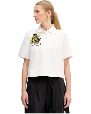 KENZO Polo Shirts - Weiß
