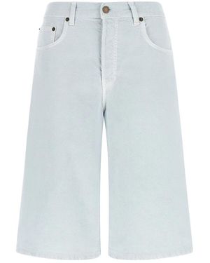 Haikure Denim Shorts - Blue