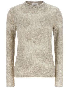 Brunello Cucinelli Truien & Vesten ,Truien - Grijs