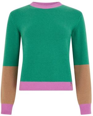 Herno Round-Neck Knitwear - Verde