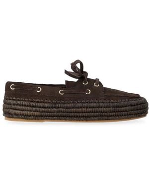 Paloma Barceló Sailor Shoes - Brown