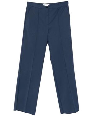 Marina Rinaldi Straight Trousers - Blue