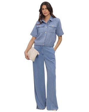 Freebird by Steven Wv-Boucle-Chenille-26-1 Blazer - Blau