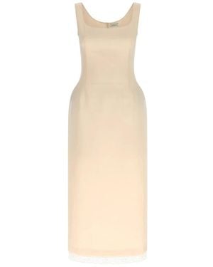 Magda Butrym Midi Dresses - Natural