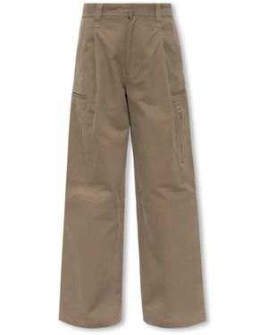 Ami Paris Wide Pants - Brown