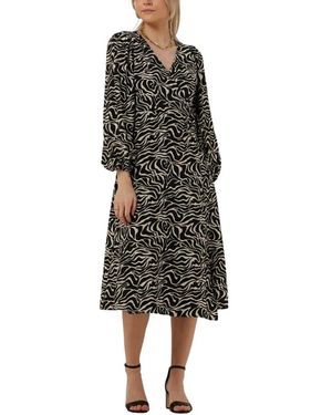 Object Kleedjes ,Zwart Jurken Objleonora L/Wrap Midi Dress