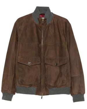Brunello Cucinelli Bomber Jackets - Marrón