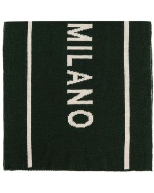 Moschino Winter Scarves - Verde