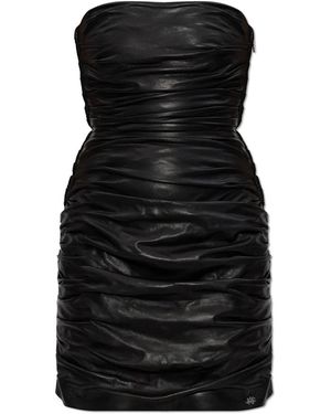 Amiri Leather Dress - Zwart